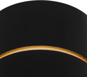 Okos fali lámpa fekete arany belsővel, WiFi G9-es - Ria