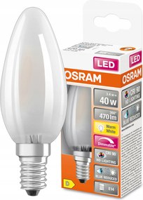 Led izzó E14 3,4W 2700K CRI90 Tompítható Osram