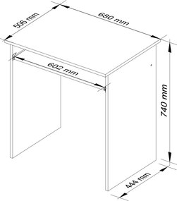 PC asztal Sepultura (wenge). 1117047