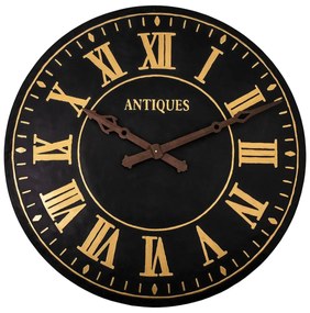 Antikolt óriás méretű fém Falióra 105 cm ANTIQUES