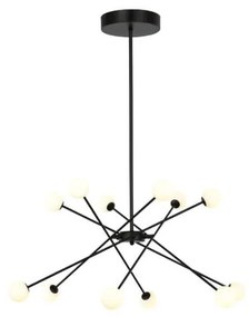 Klausen 149003 - LED Csillár rúdon WHISTLE 12xLED/3W/230V fekete