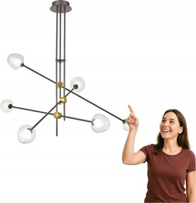 Romily PND-201883-6 függőlámpa Italux