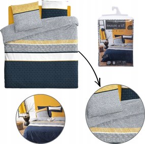 Ágyneműhuzat divatos mintás szett 240x220cm modern hálószoba modern