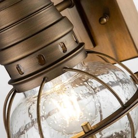 Kichler KL-BRIDGEPOINT-S-NBR - Kültéri lámpatest BRIDGEPOINT 1xE27/60W/230V IP44