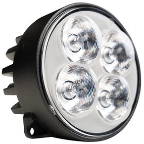 LED Traktor spotlámpa BLACK LED/20W/10-30V IP69 5700K kerek