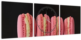 Macaroons képe (órával) (90x30 cm)