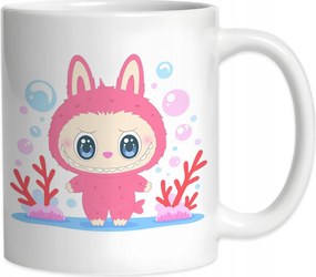 Bubu Kerámia bögre Baba Rózsaszín Bájos Ajándék Kabalafigura 330ml