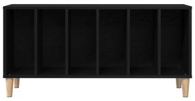 Rekord Szekrény Fekete Tölgy 100x38x48 cm Műgyanta