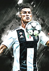 Poszter, CR7, Cristiano Ronaldo, Portugália