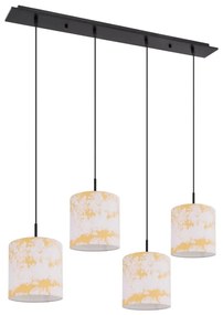 Globo 15580-4H - Csillár zsinóron ENGELBERT 4xE27/40W/230V