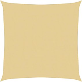 vidaXL homokszínű 100% poliészter oxford szövet napvitorla 3,6x3,6 m