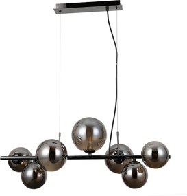 Italux modern függeszték canello króm fekete füstös itxpnd-406007-7a-bcr