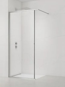 Zuhanyparaván SAT Walk-In lehúzóéllel 140 cm SATWISL140