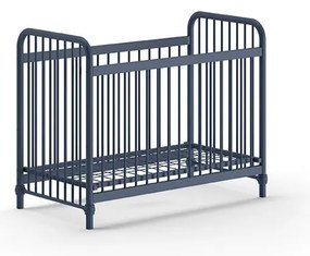 Kék fém babaágy 60x120 cm BRONXX – Vipack