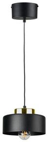 Kábeles függőlámpa IGNIA 1xE27/60W/230V fekete