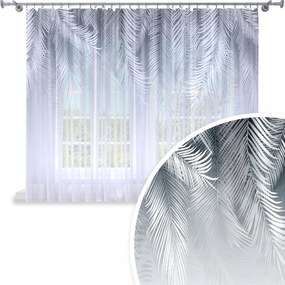 Függöny Kész Fátyol 300X160 Festett Mintás Béka Szalag Függöny 193