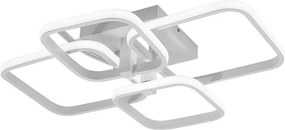 DOMENOLED 454 KWADRAT Modern LED Mennyezeti Lámpa Fehér IP20