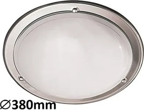 Beltéri mennyezeti lámpa e27 2x60w króm ufo