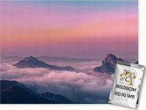 Fotótapéta Hegyek Ég 3D Táj Hálószoba Nappali Tapéta Flizelina 200x140