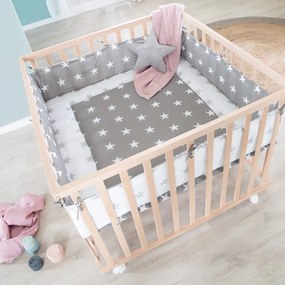 Natúr színű járóka 100x100 cm – Roba