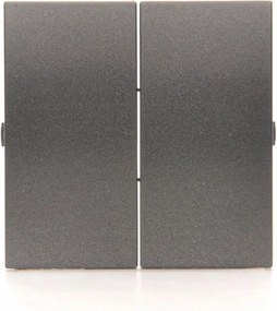 Simon 54 Dupla gomb antracit matt keresztlépcső-csatlakozóhoz