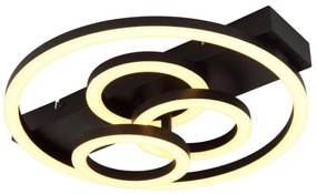 Globo 48040-40 - LED dimmelhető mennyezeti lámpatest DARRYL I 40W/230V méret 35x33 cm + távirányító