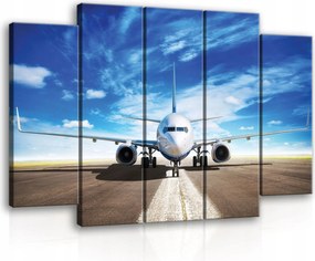 Kép 150x100 Repülőgép repülőtér kifutópálya ég felhők repülés utazás aviáció