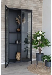 Pavia Virágcserepek, acél, szürke, 2 db