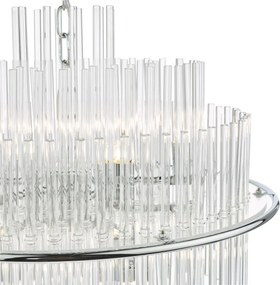 Dar Lighting glamour modern függeszték lukas csiszolt króm darluk1750