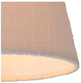 Lucide 10416/01/38 - Csillár zsinóron WOOLLY 1xE27/60W/230V krémes