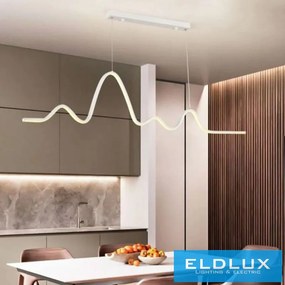 UNIVERSO Függeszték LED 25w 2000lm 3000k IP20 1200×200×1000mm fehér