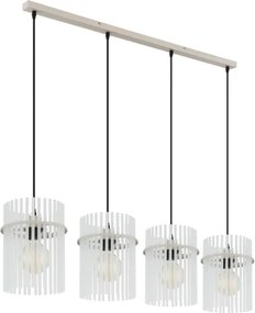 Globo 15698-4HB - Kábeles függeszték GORLEY 4xE27/60W/230V