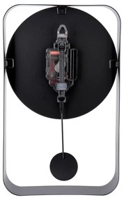 Charm fekete ingás falióra, magasság 32,5 cm - Karlsson