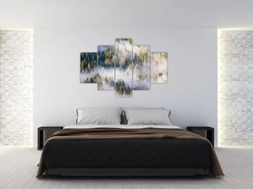 Fák képe a ködben (150x105 cm)