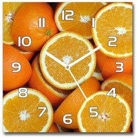 Négyzet alakú üvegóra Fele narancssárga pl_zsk_30x30_f_49786536