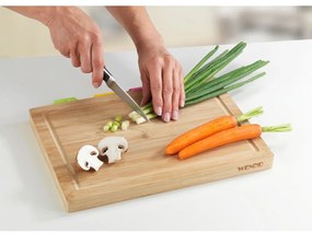 Bambusz vágódeszka 22,5x32,5 cm Bella – Wenko