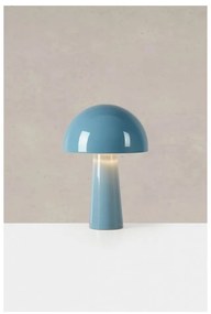 Kék asztali lámpa fém búrával (magasság 36 cm) Mantar – Markslöjd