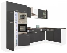 Yorki 340 sarok konyhabútor felülfagyasztós hűtős kivitelben