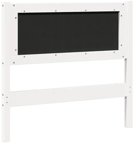 Fejtámla Egyéb Fehér 100 cm Tömör fenyőfa