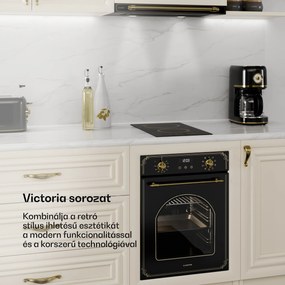 Klarstein Victoria kerámia főzőlap, 2 zónás, elegáns, időtálló, 3000 W, 30 cm