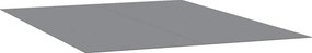 Világosszürke poliészter geotextília medencealátét 300 x 220 cm
