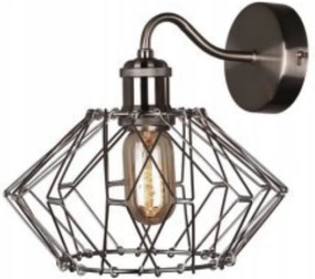 Cameleon fali lámpa 1 lángos fekete 237401-29