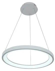 Brilagi - Dimmelhető LED kábeles csillár FALCON SLIM LED/42W/230V átm. 50 cm fehér + távirányító