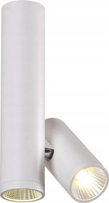 Fali Lámpa Cső Fehér Dupla Led Pwl 10W 3000K IP20