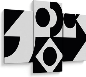 Kép - Geometriai absztrakció N⁰1 (90x60 cm)