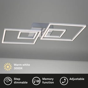 Briloner - LED Dimmelhető mennyezeti lámpa FRAMES LED/40W/230V