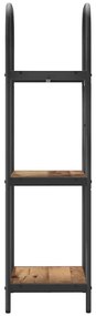 Könyvespolc Régi fa 40 x 30 x 109 cm Faanyag
