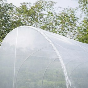 Fóliasátor 200x250x400 cm erősített vázzal+fólia