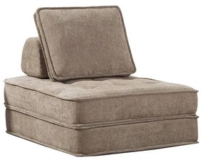 CALMERO kinyitható, multifunkciós kanapé – világosbarna