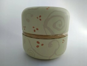 Matcha Teásdoboz, űrtartalom:50-80g, szín: pisztácia, gyártmány: Japán